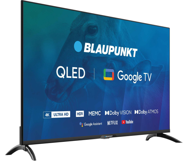 Blaupunkt 43QBG7000S QLED, GOOGLE TV, HDR, DVB-T2/HEVC - 1377691 - zdjęcie 3